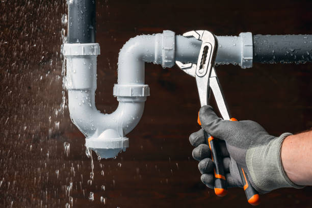 Professional Drain Cleaning technician working in Mark, IL
